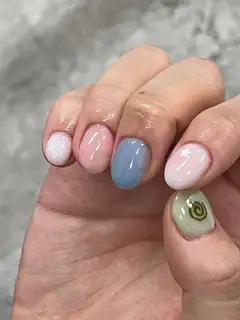 아보카도네일샵 사진