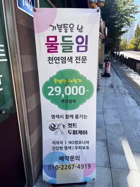 물들임 사진 2