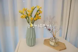 엘라비왁싱&속눈썹 사진