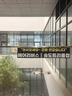 헤어리버스 송도트리플점 사진
