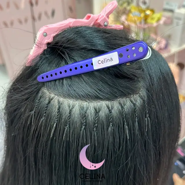 셀리나붙임머리 사진 5